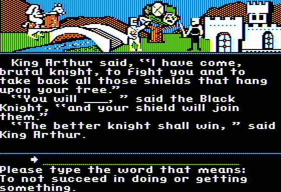 Read & Spell: In the Days of Knights and Castles abandonware