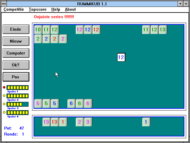 Rummikub for Windows abandonware
